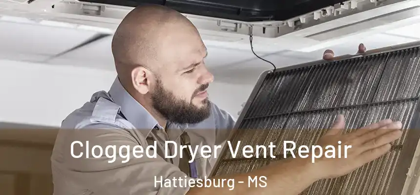  Clogged Dryer Vent Repair Hattiesburg - MS